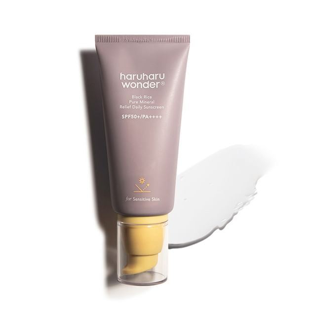 haruharu wonder Black Rice Pure Mineral Relief Daily Sunscreen