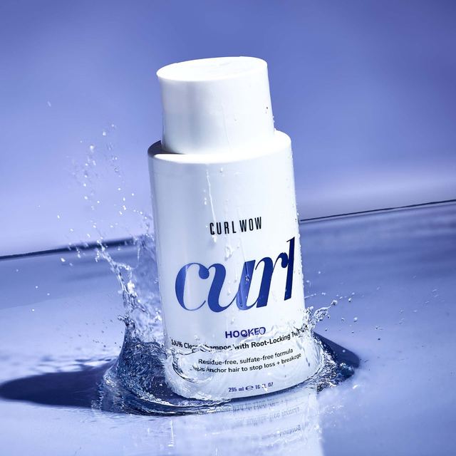 Curl Wow Hooked 100% Clean Curl Shampoo with Root-Locking Technology